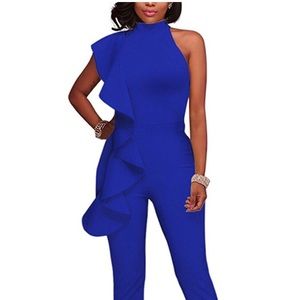 Blue Jumpsuit